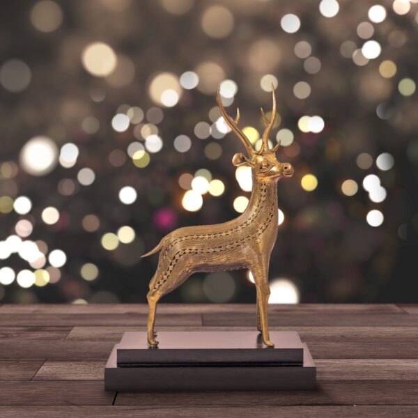 Deer Statue Dhokra Art