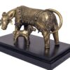 Cow And Calf Set With Base Dhokra Art