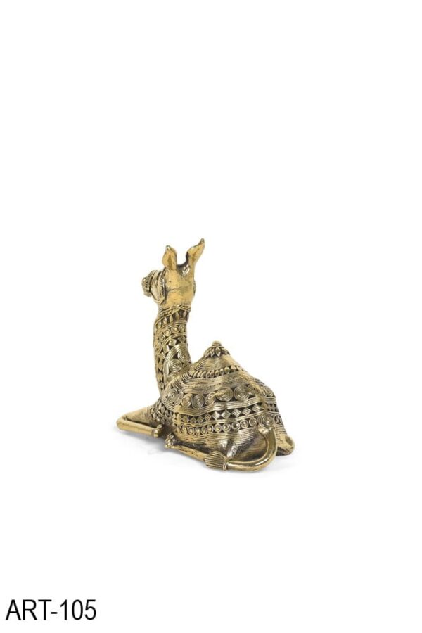 Camel Statue Dhokra Art