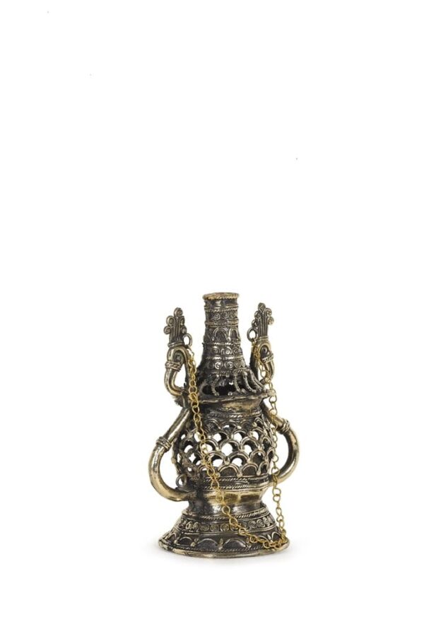 Lamp Bell Metal Dhokra Art