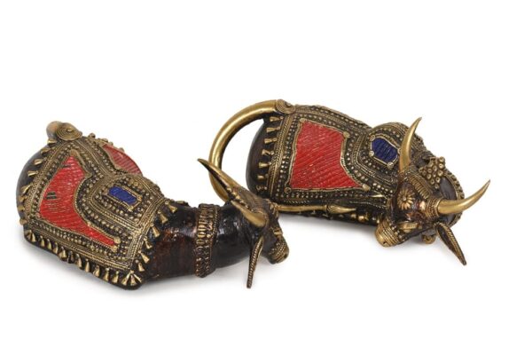 Pair of Shiv Nandi for Home Decor