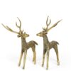 Pair of Reindeer Statue