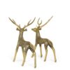 Pair of Reindeer Statue