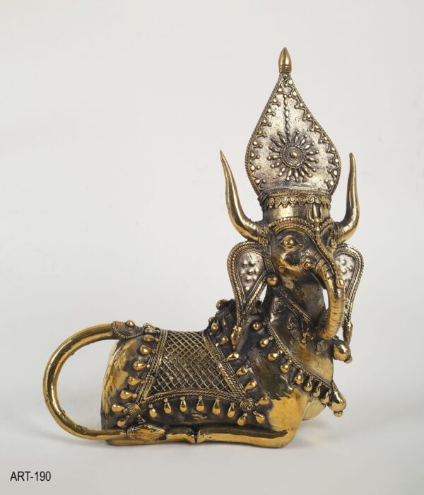 Shiv Nandi in Ganesh Head