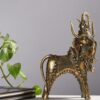 Shiv Nandi in Ganesh Head Statue