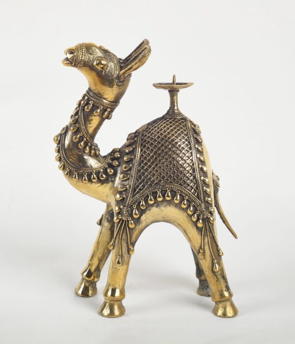 Camel Lamp Statue for Home Decor