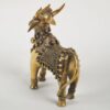 Standing Nandi Statue Brass