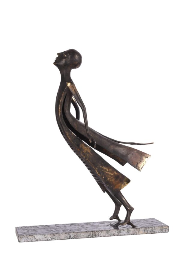 Tribal Statue of Lady in Modern Shape