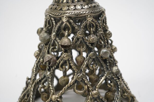 Tribal Women with many bells Statue