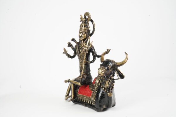 Seat Nandi with Lord Shiv Statue