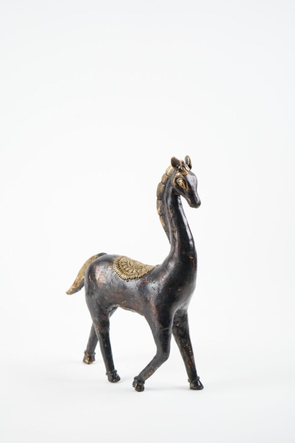 Antique Horse in black color