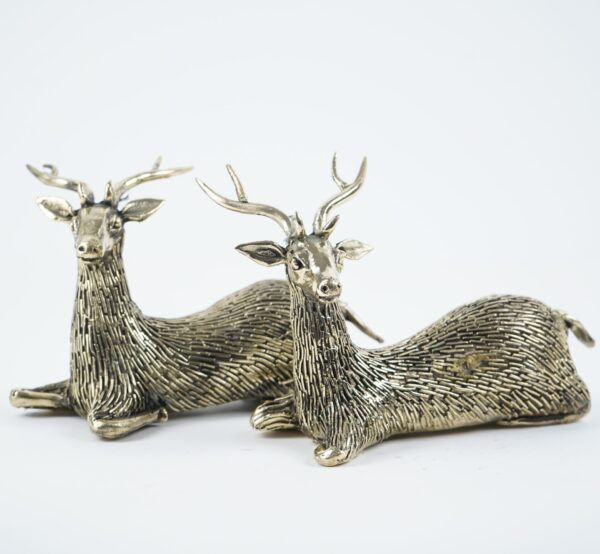 Dhokra Art Deer Set