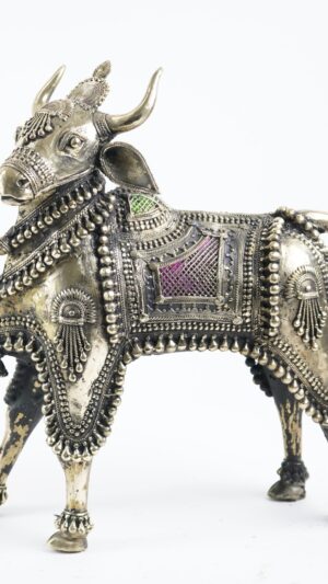Dhokra Art Antique Nandi