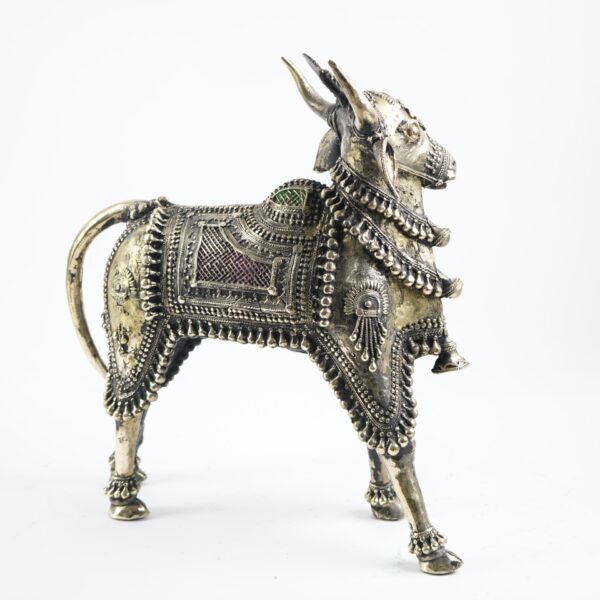 Dhokra Art Antique Nandi