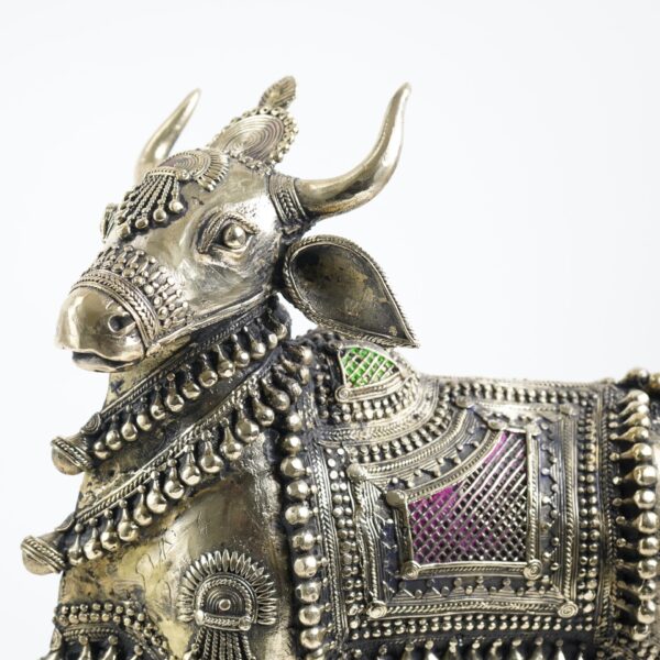 Dhokra Art Antique Nandi