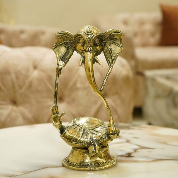 Dhokra Art Ganesh Statue