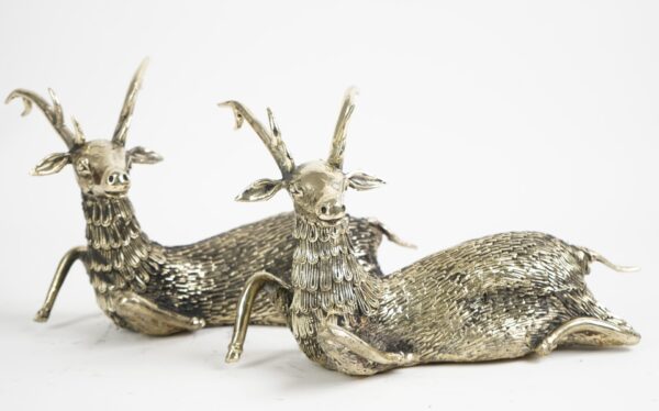 Dhokra Art Sitting Reindeer