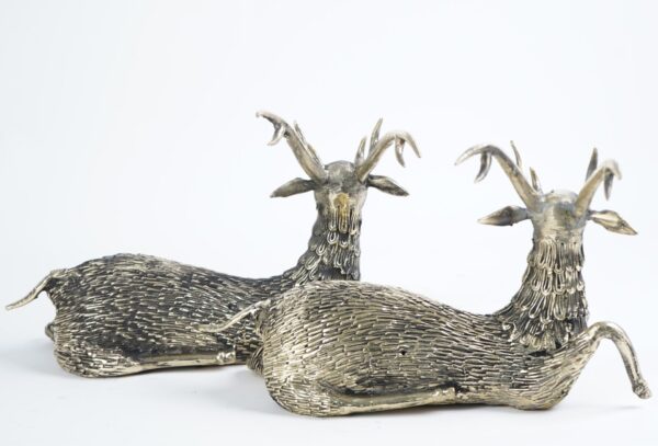 Dhokra Art Sitting Reindeer