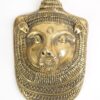 Dhokra Wall Hanging Lion Face