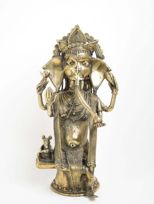 Dhokra Art Ganesh Statue