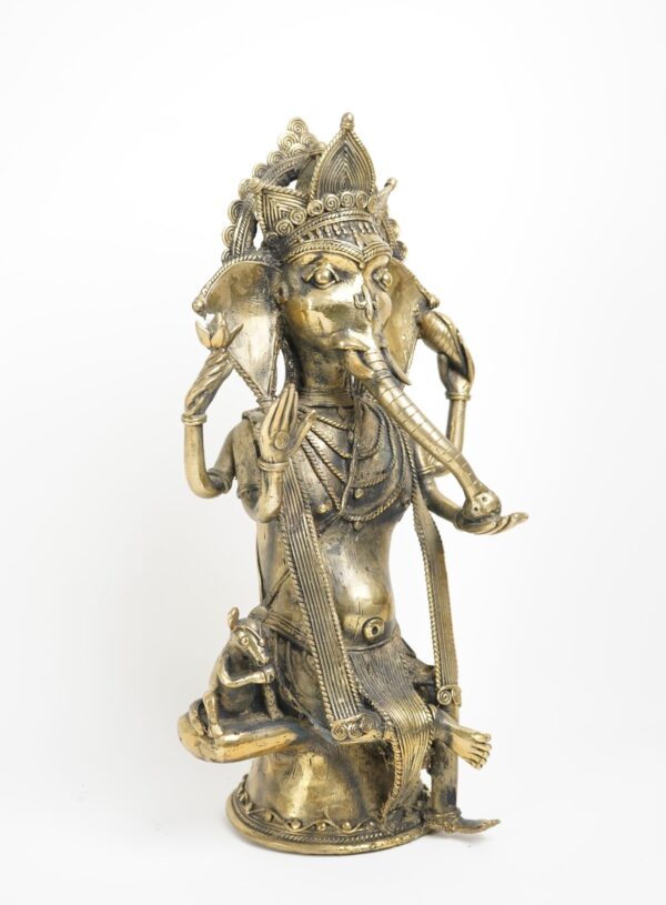 Dhokra Art Ganesh Statue
