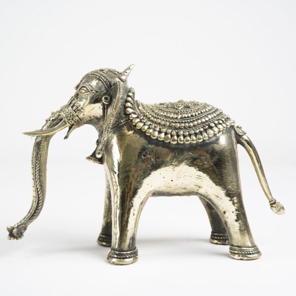 Bastar Art Elephant Statue
