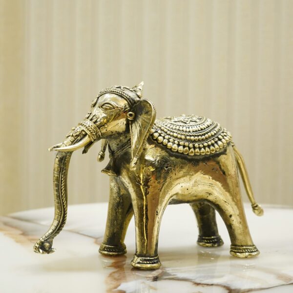 Bastar Art Elephant Statue