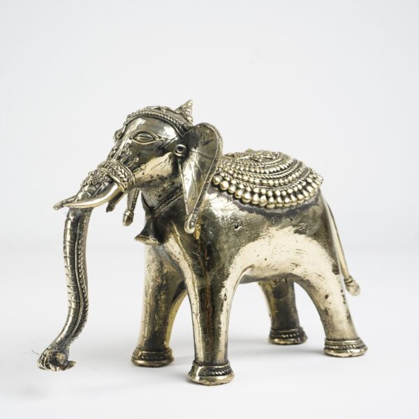 Bastar Art Elephant Statue