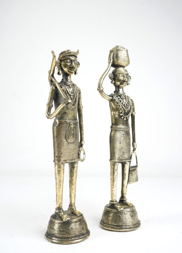 Dhokra Art Standing Madia Madin