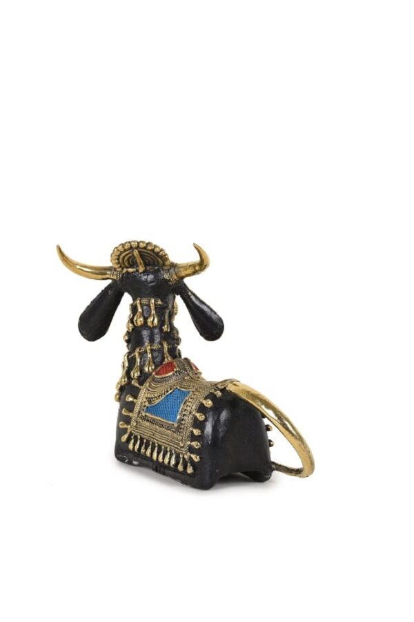 Shiv Nandi Statue Dhokra Art