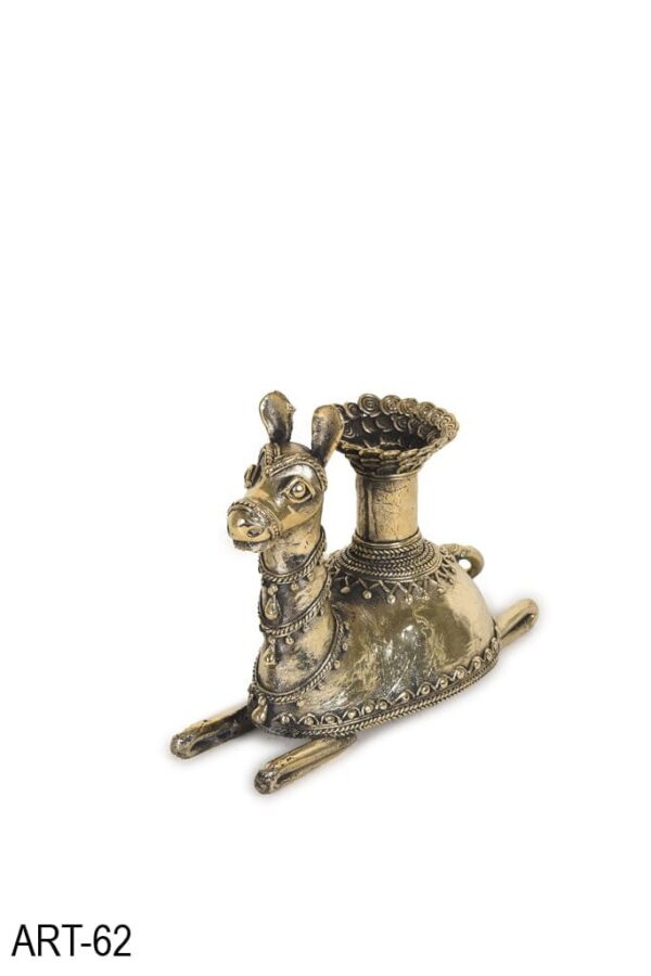 Camel Candle Dhokra Art