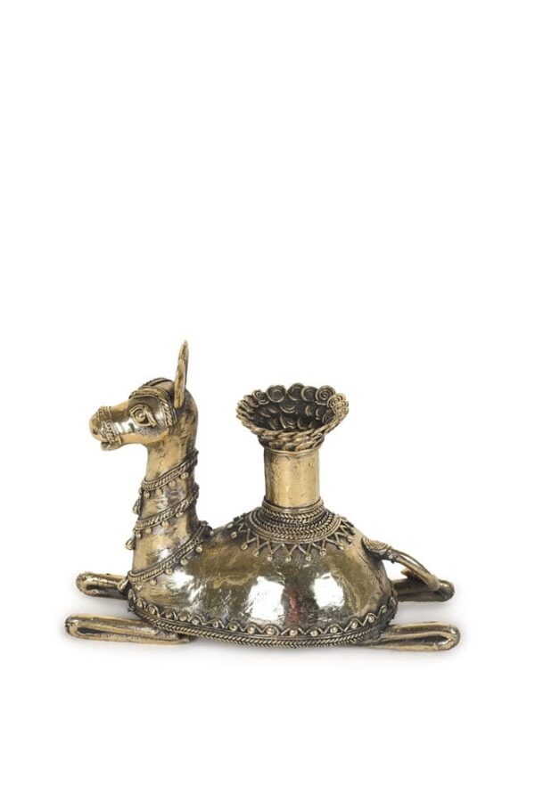 Camel Candle Dhokra Art