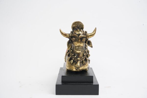 Dhokra Art Nandi with Base