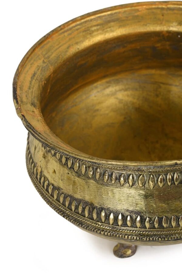 Pot Antique Brass for Home Decor