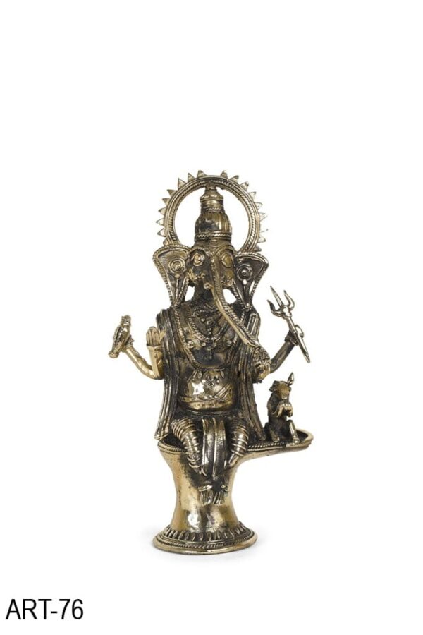 Lord Ganesh Dhokra Art