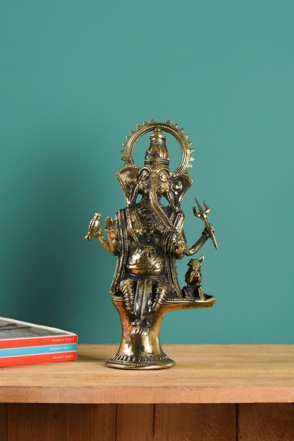 Lord Ganesh Dhokra Art