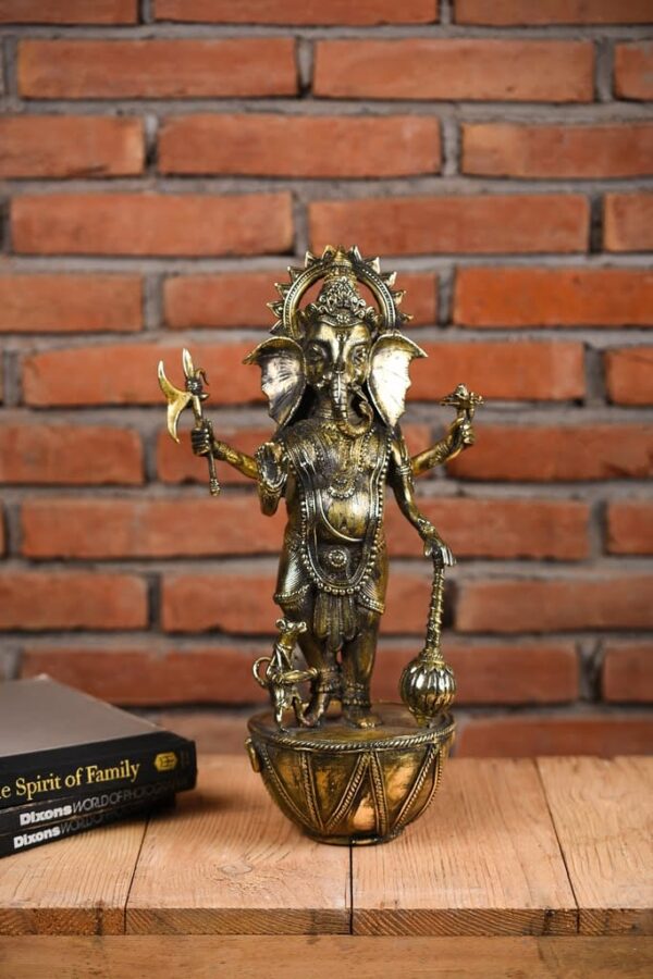 Lord Ganesh Dhokra Art