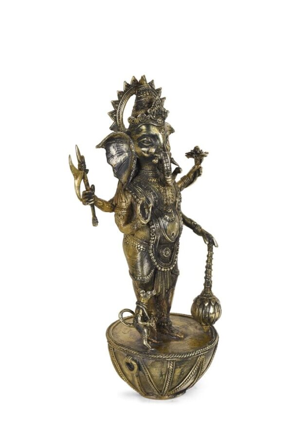 Lord Ganesh Dhokra Art