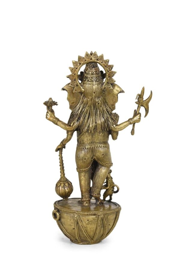 Lord Ganesh Dhokra Art