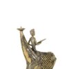 Fish Penstand Dhokra Art