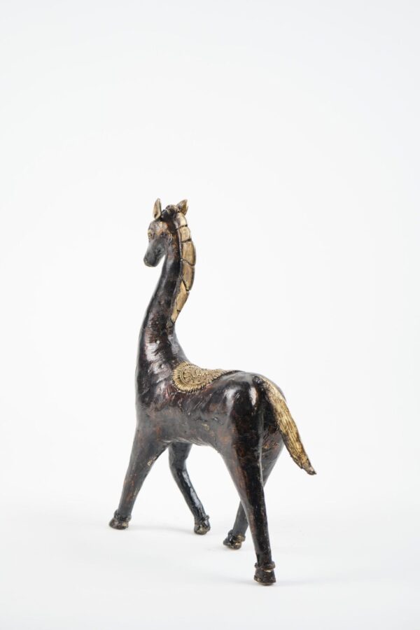 Antique Horse in black color