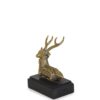 Small Deer with Base Statue