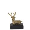 Small Deer with Base Statue