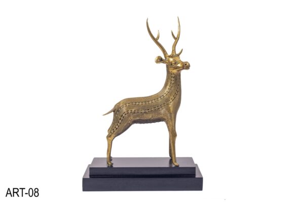 Deer Statue Dhokra Art