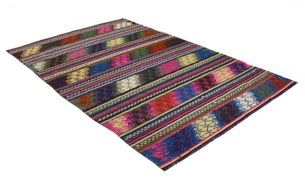 Aurora Mirage Hand Woven Cotton Rug