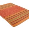 Rustic Ember Hand Woven Cotton Rug