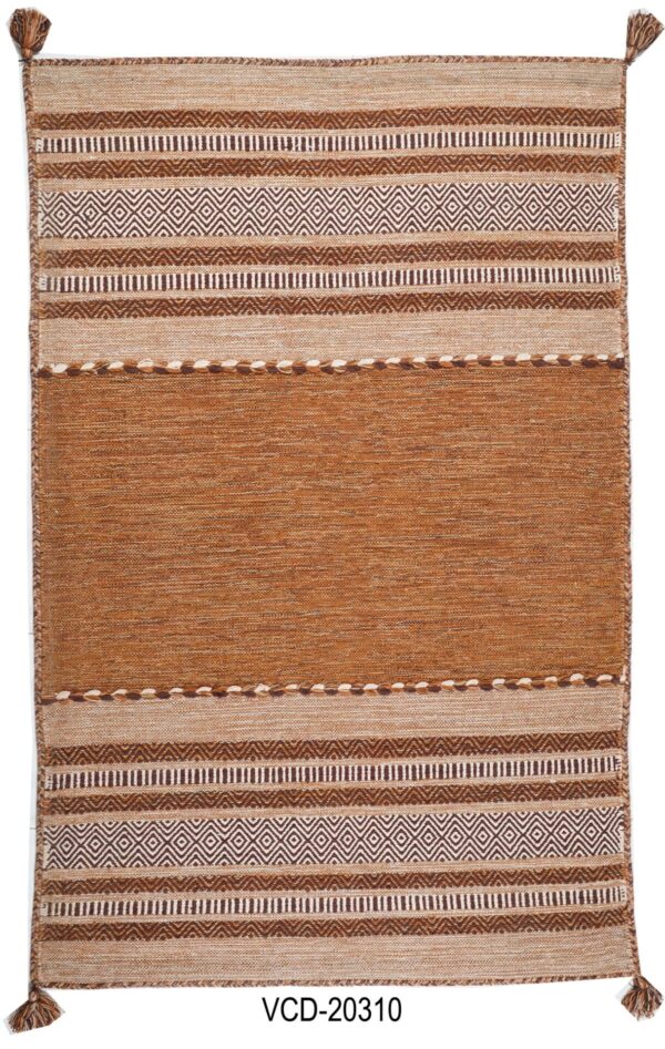 Mrid Angan Hand Woven Cotton Rug