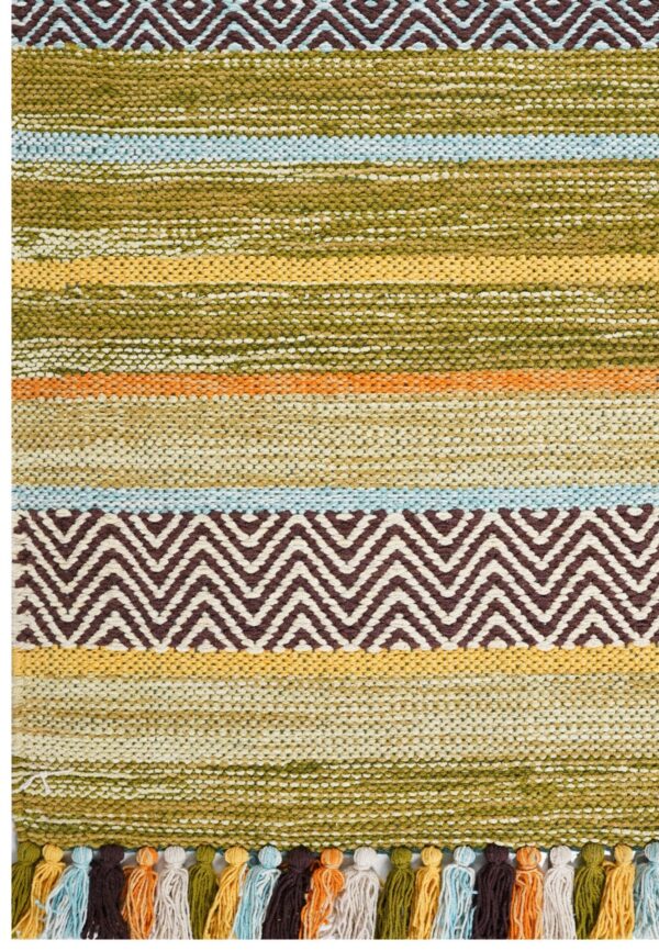 Sona Vira Hand Woven Cotton Rug