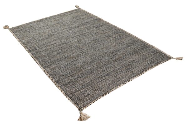 Urban Slate Hand Woven Cotton Rug