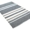 Nordic Stride Hand Woven Cotton Rug